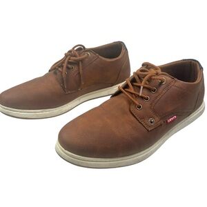 Levi’s Brown Leather Low Top Casual Shoes Men’s Size 10.5